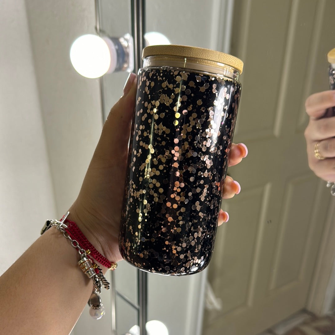 glitter snowglobe