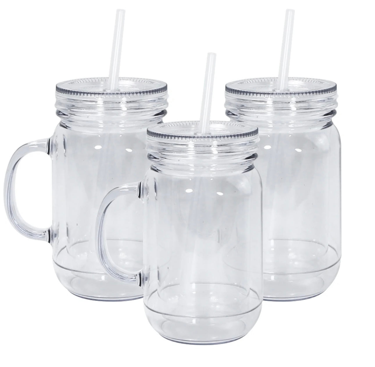 acrylic mason jar snowglobe