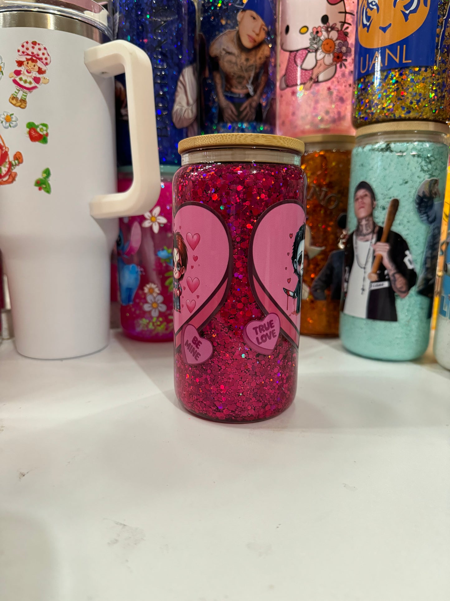 baby horror snowglobe