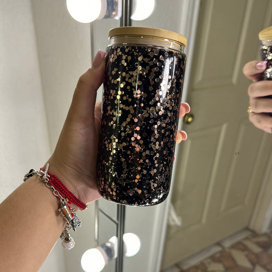 glitter snowglobe
