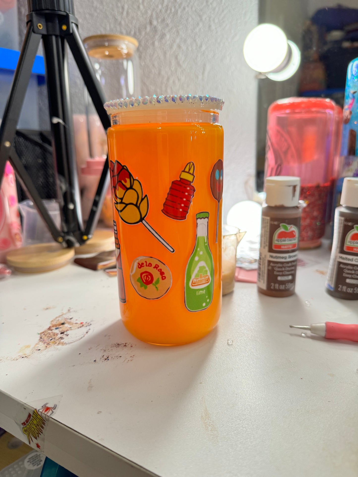 antojito mica snowglobe