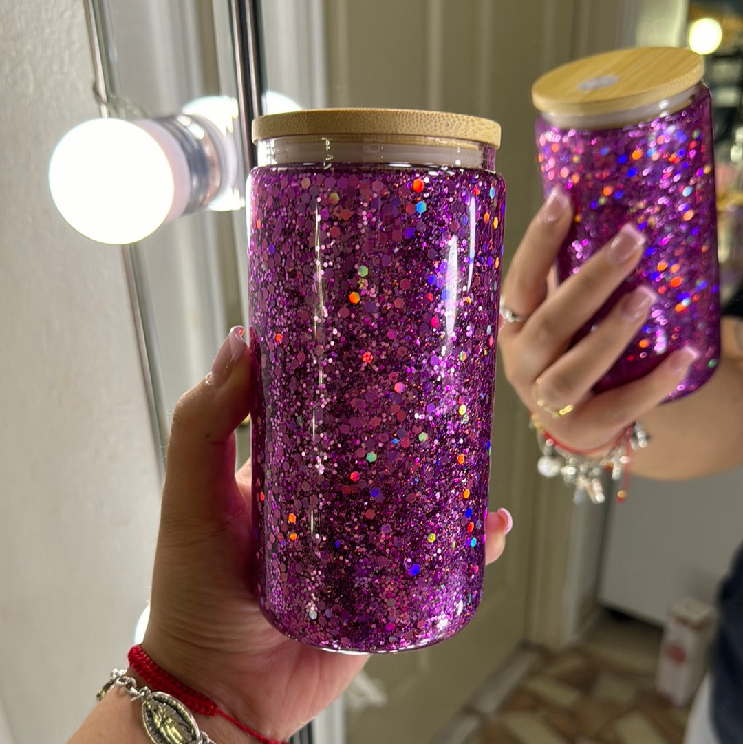 glitter snowglobe