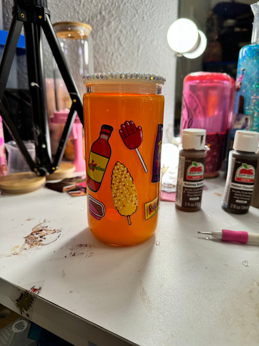 antojito mica snowglobe