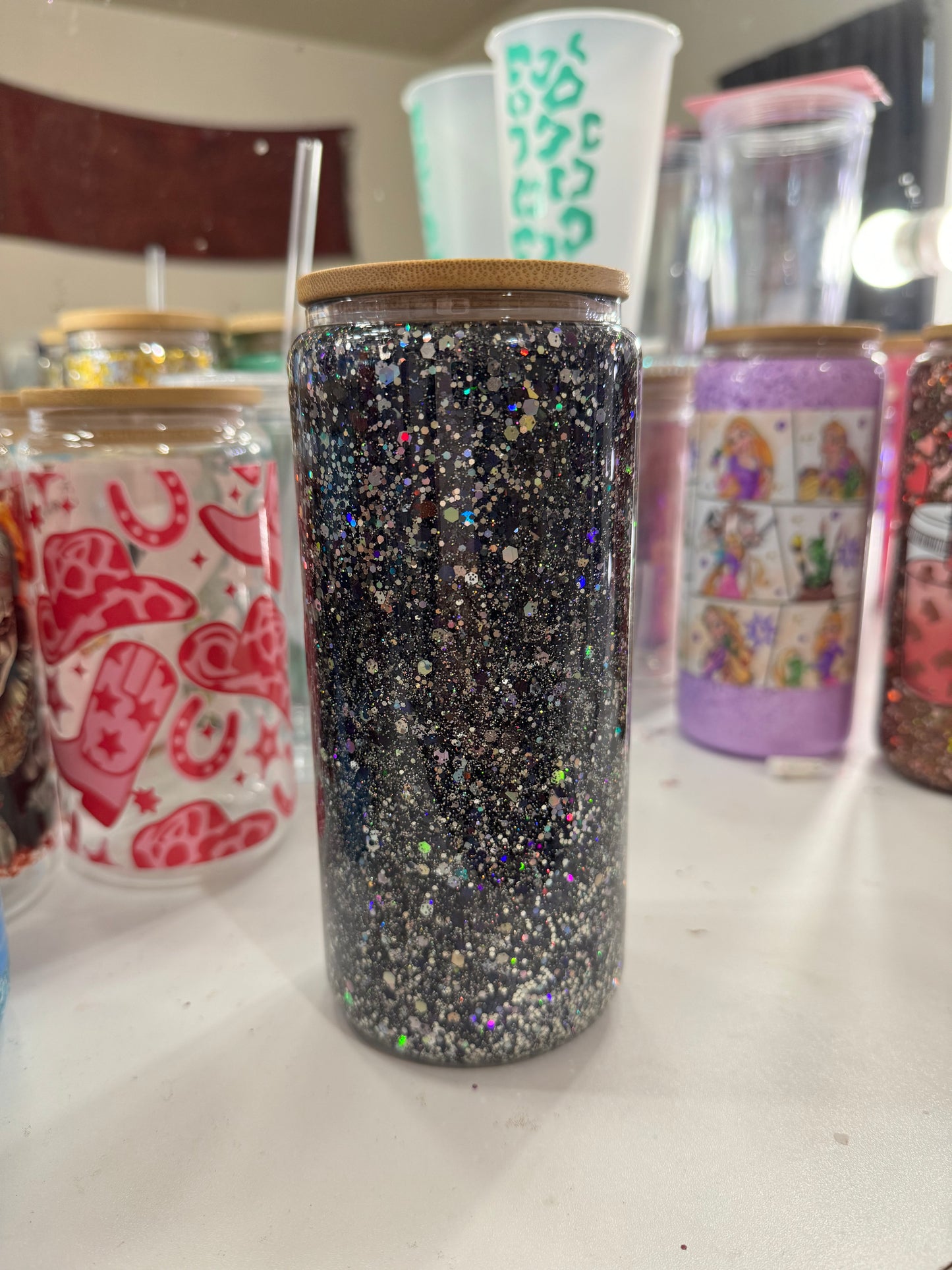 el mejor padrino snowglobe