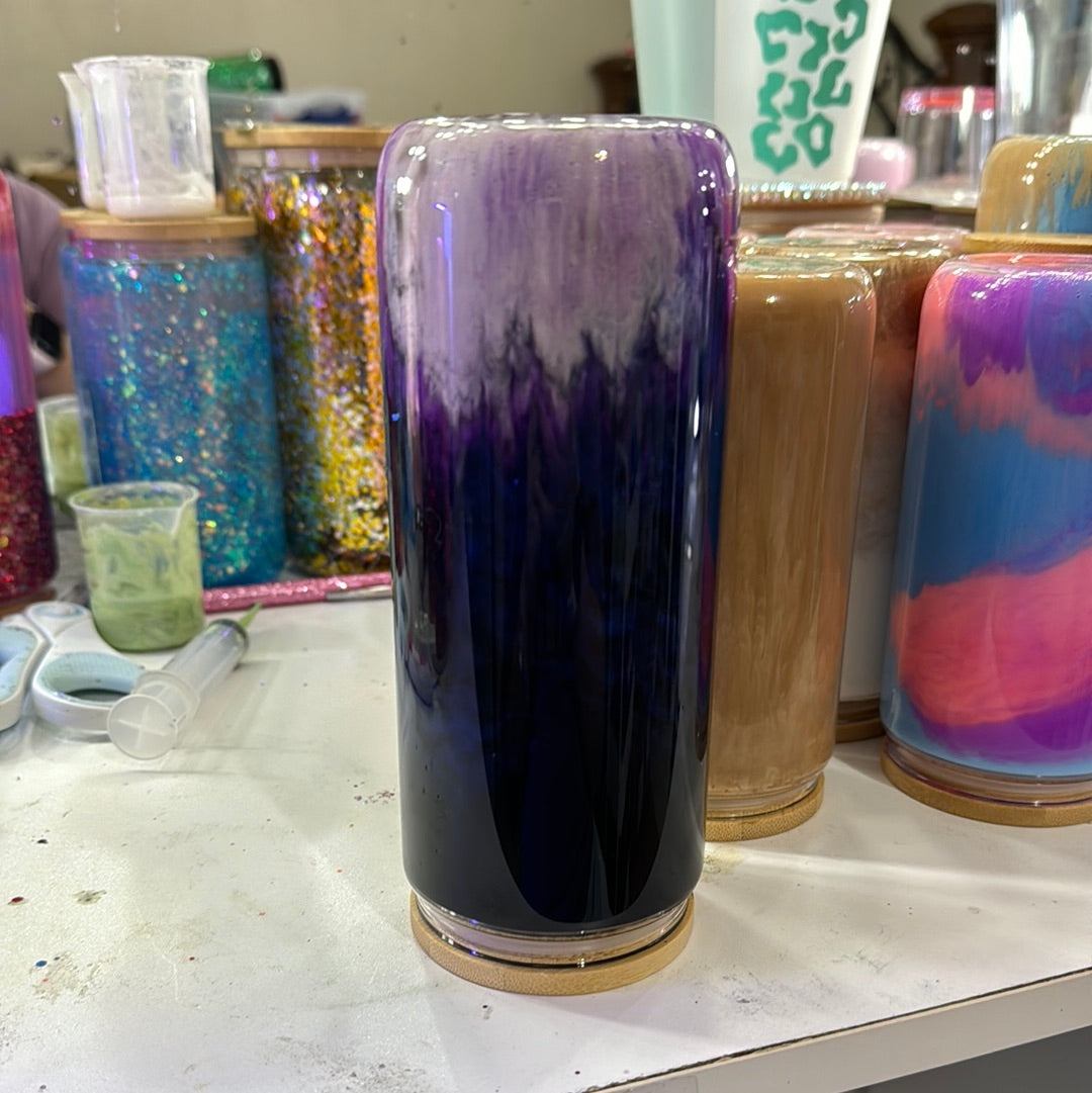galaxy snowglobe