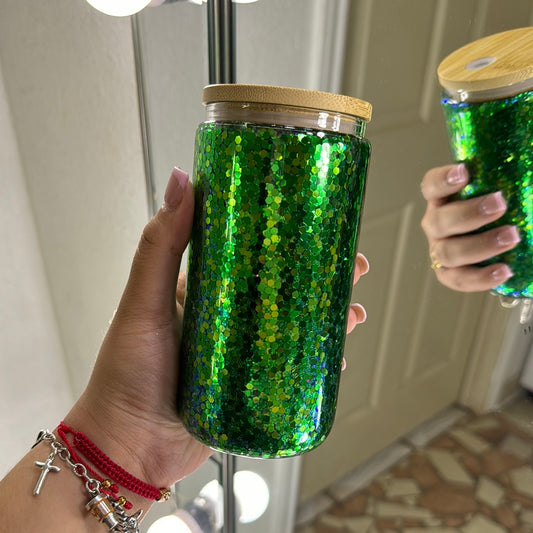glitter snowglobe