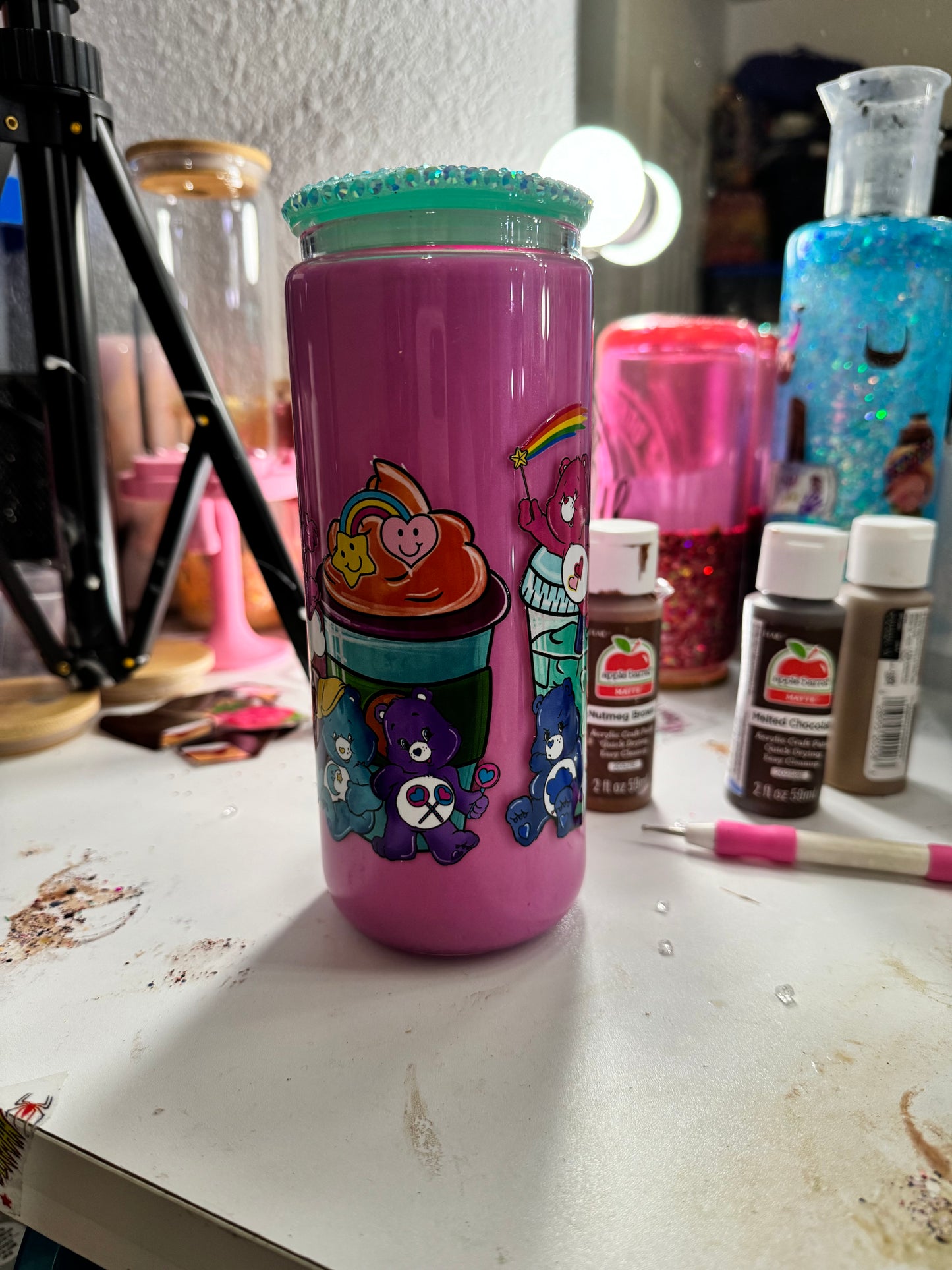care bears mica snowglobe