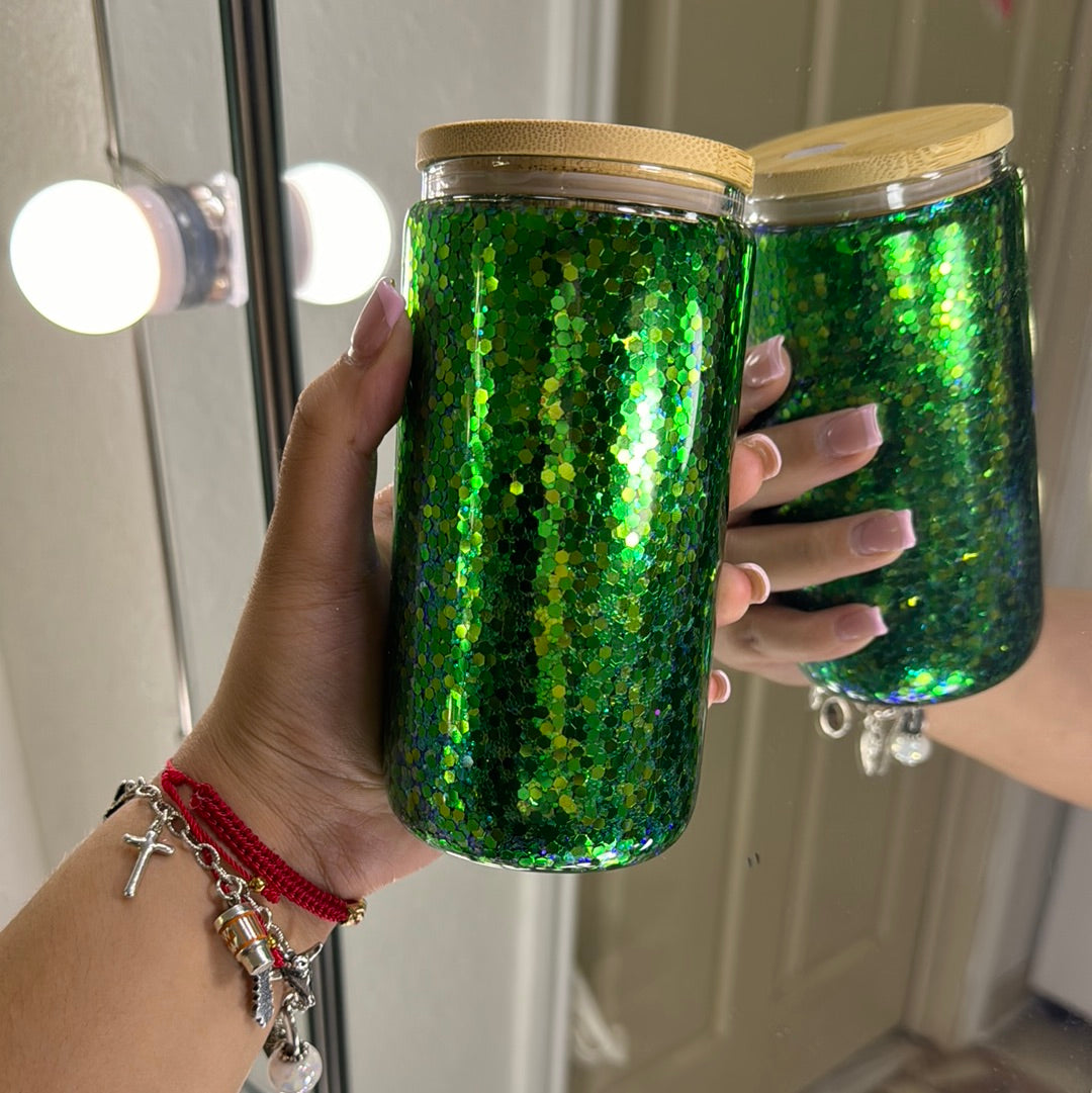glitter snowglobe