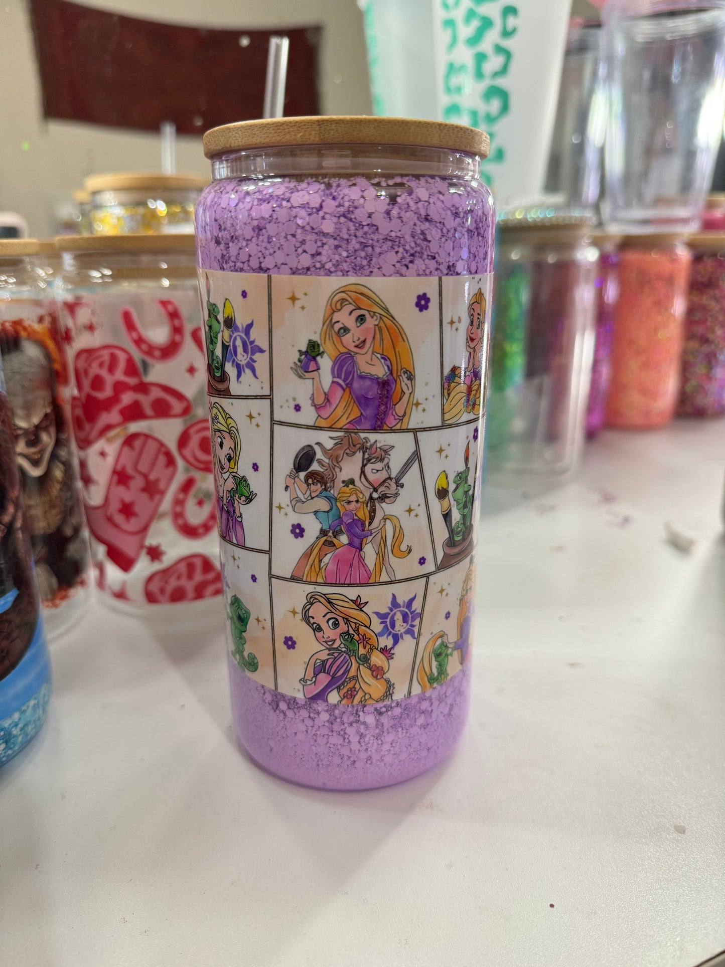tangled snowglobe