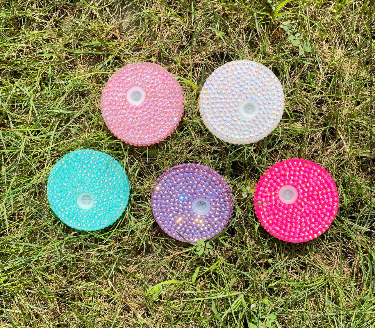 custom lid/ bling lid