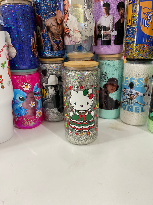 hello kitty snowglobe