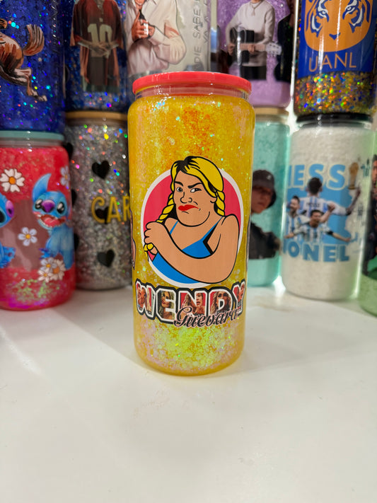 wendy fast motion snowglobe