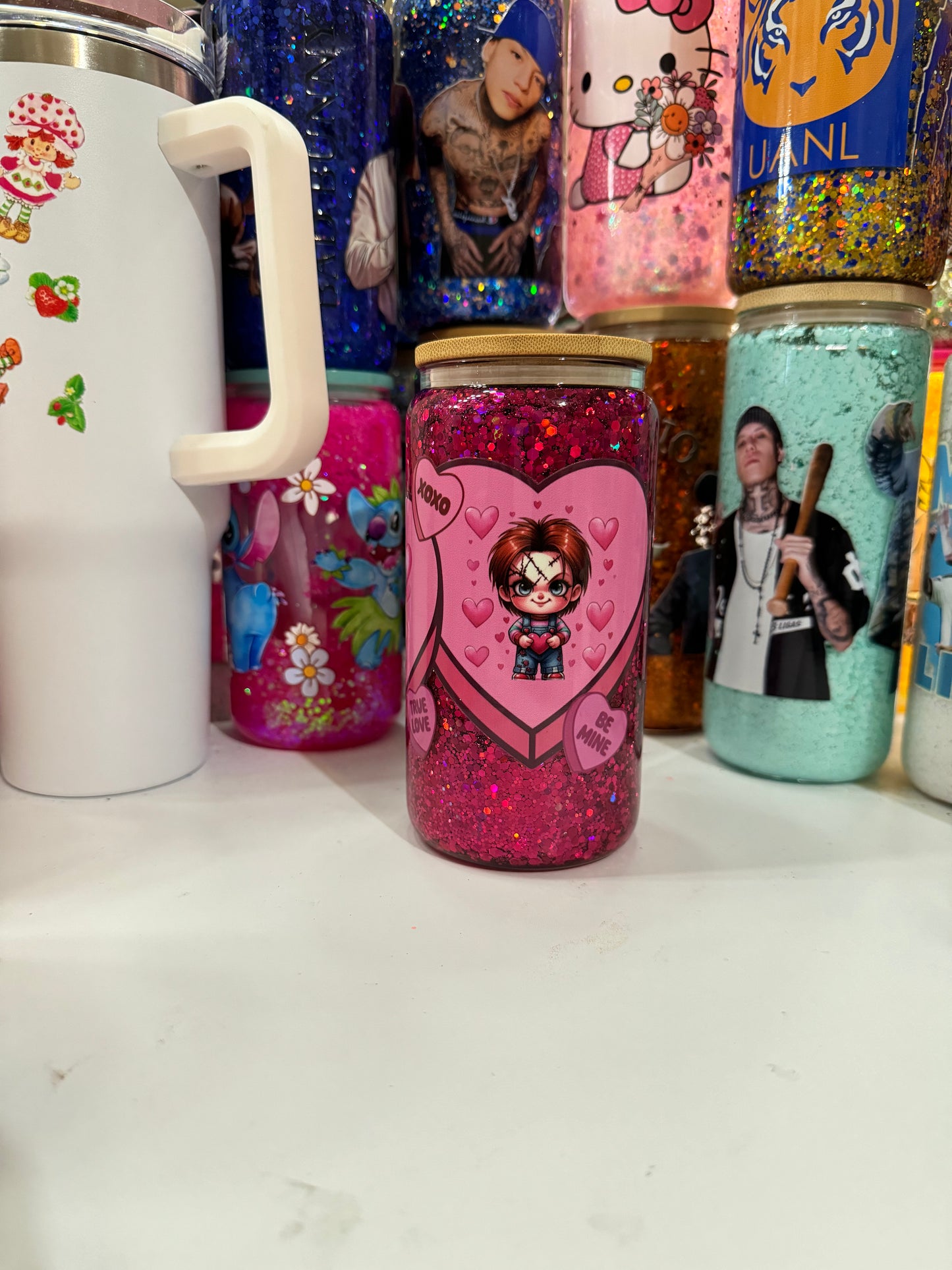 baby horror snowglobe