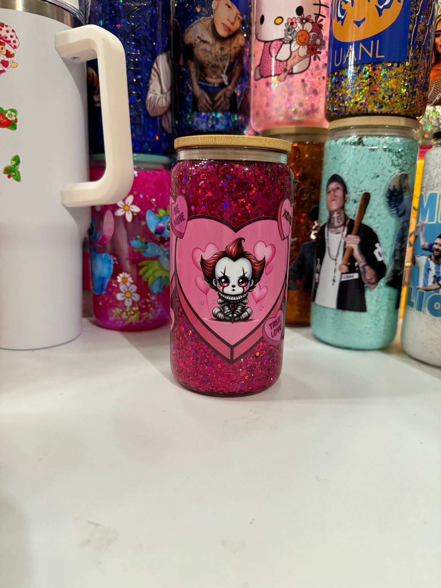 baby horror snowglobe