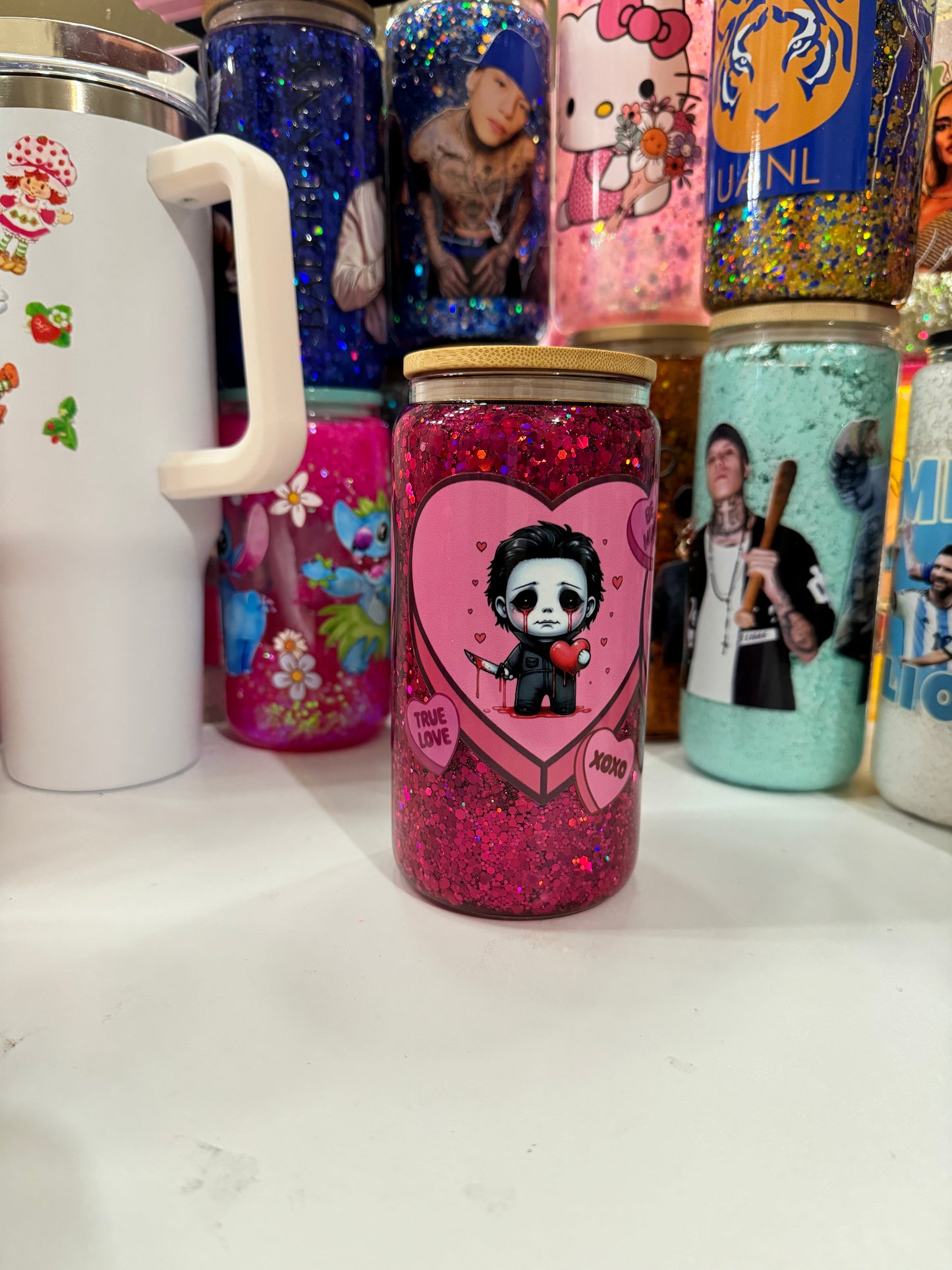 baby horror snowglobe