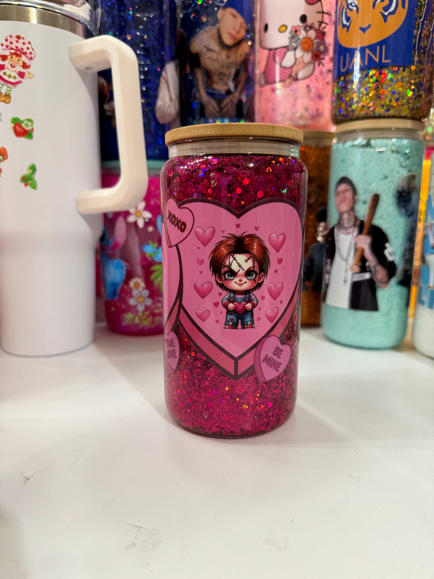 baby horror snowglobe