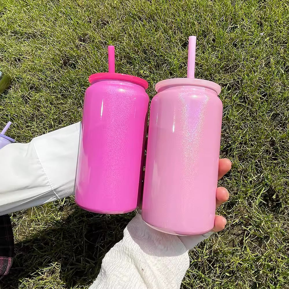 16 oz stainless steel shimmer