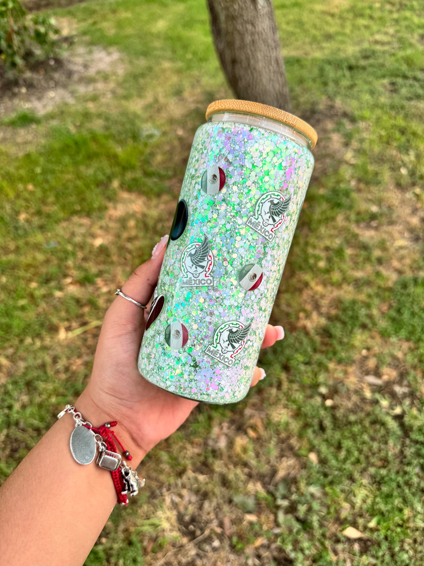 mexican mickey and minnie snowglobe