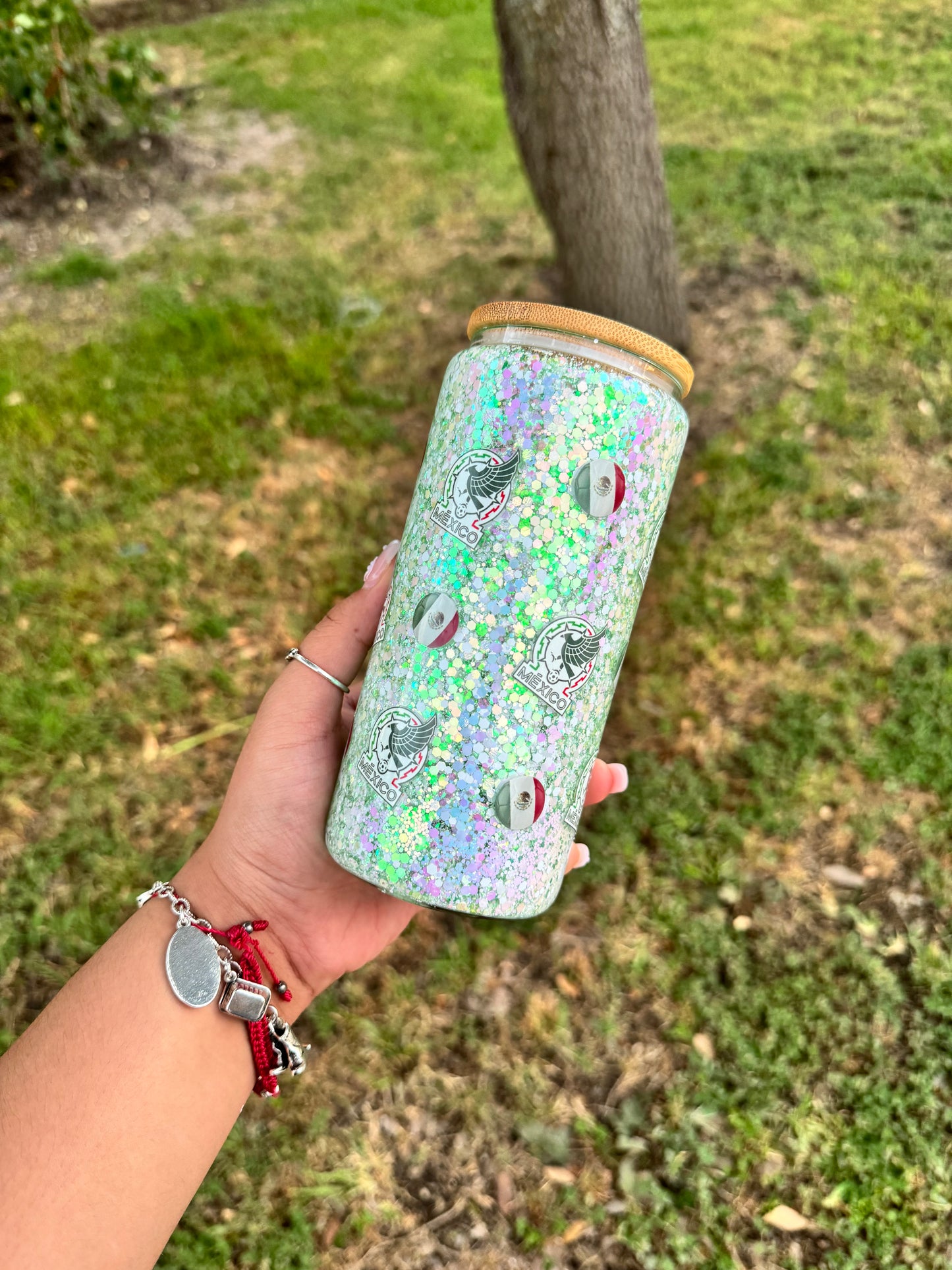 mexican mickey and minnie snowglobe