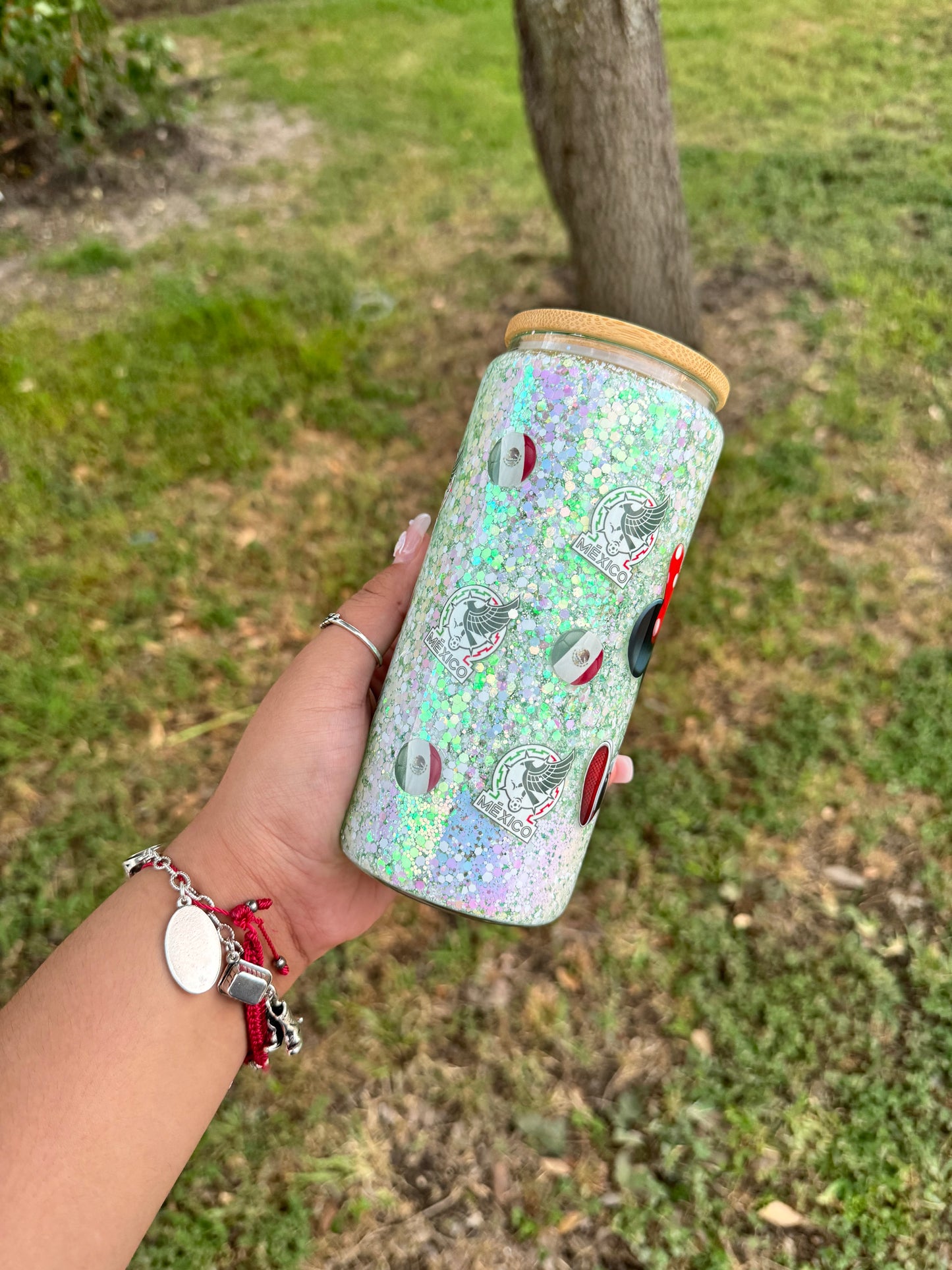 mexican mickey and minnie snowglobe