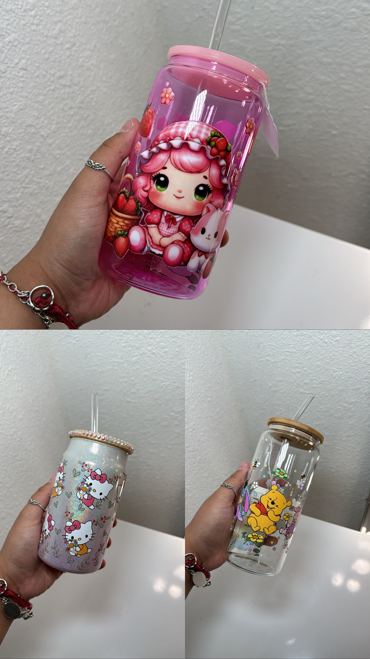 mystery snowglobe or glass cup