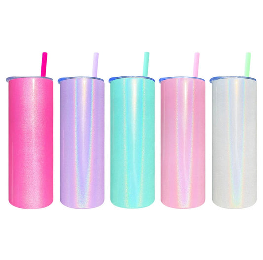 design only shimmer tumblers